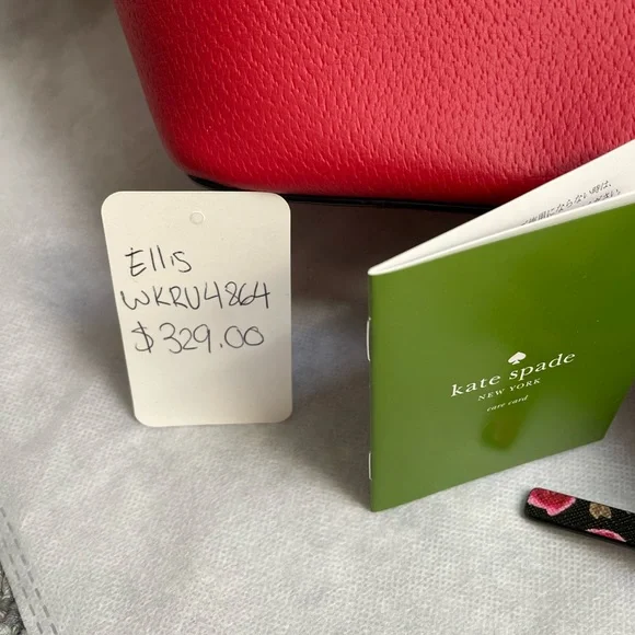 Authentic Red Kate Spade bag & zip around wallet… - Picture 4 of 4